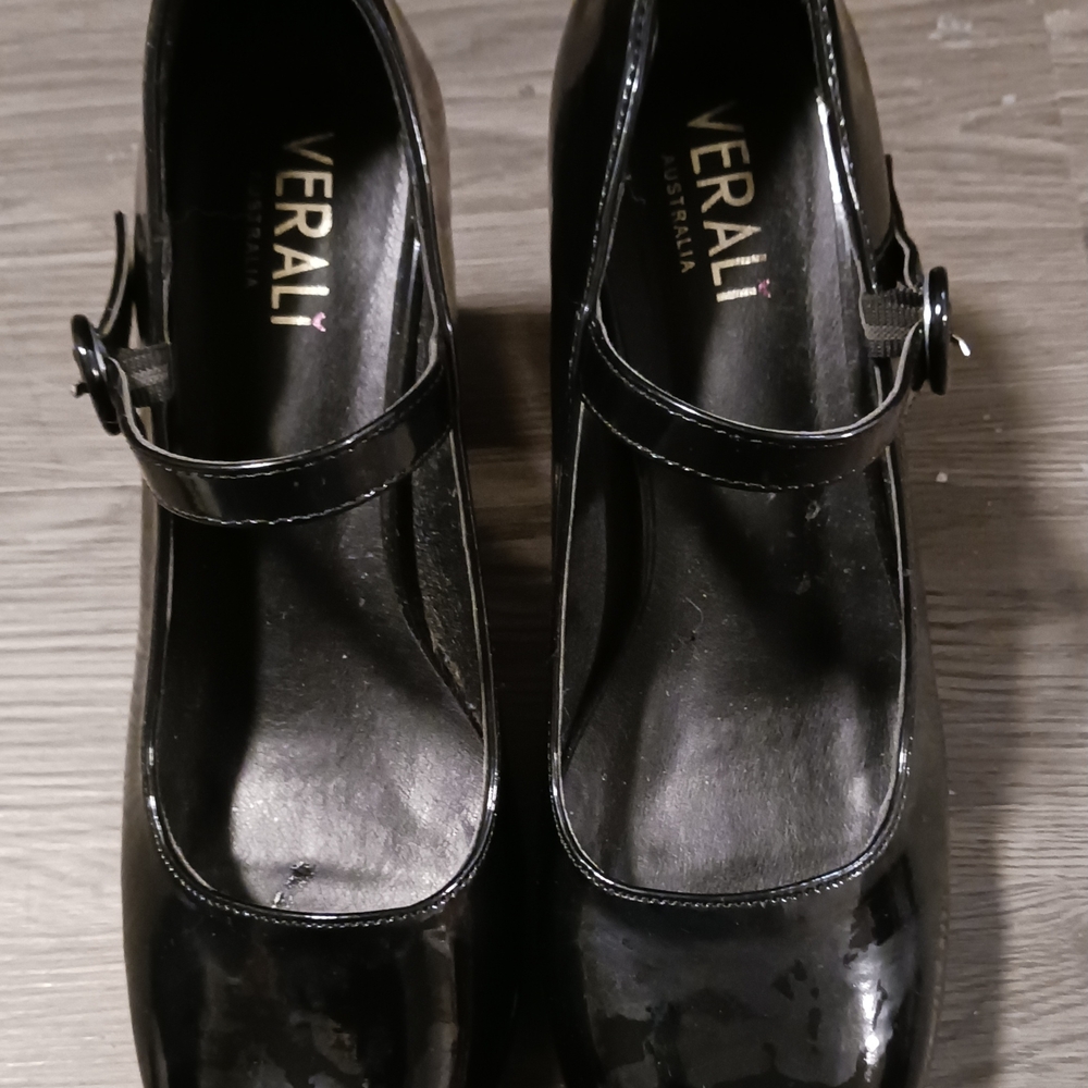 Black Patent Leather Heels